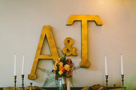 Una boda real de inspiración otoñal: Tim y Amanda Una boda real de inspiración otoñal: Tim y Amanda