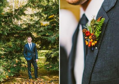 Una boda real de inspiración otoñal: Tim y Amanda Una boda real de inspiración otoñal: Tim y Amanda