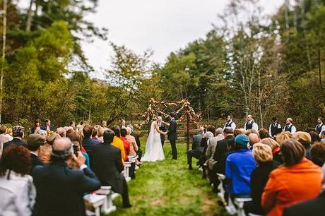 Una boda real de inspiración otoñal: Tim y Amanda Una boda real de inspiración otoñal: Tim y Amanda