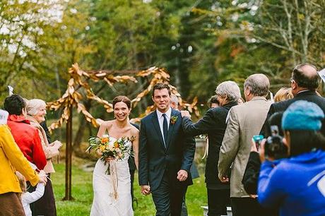 Una boda real de inspiración otoñal: Tim y Amanda Una boda real de inspiración otoñal: Tim y Amanda