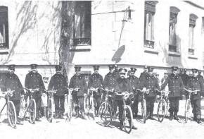 Guardia Ciclista de Madrid en 1909