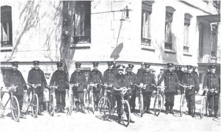 Guardia Ciclista en Madrid en 1909