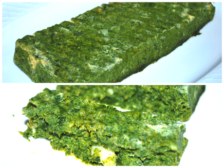 Puding de merluza y espinacas Puding de merluza y espinacas