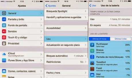 10 recomendaciones para que iOS 8 no se consuma la batería de nuestro dispositivo 10 recomendaciones para que iOS 8 no se consuma la batería de nuestro dispositivo