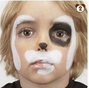 Bonitos Modelos de caritas pintadas para niños