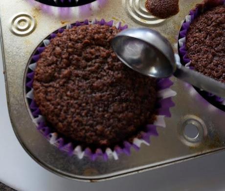 Cupcakes y frosting de Coca Cola Cupcakes y frosting de Coca Cola