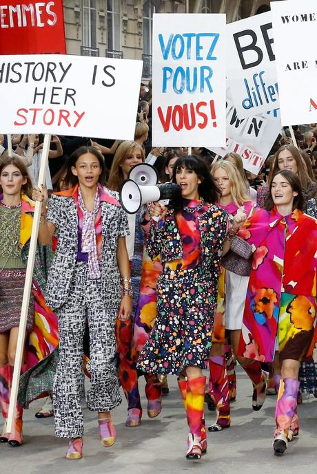 La protesta de Chanel, mensaje social o marketing? La protesta de Chanel, mensaje social o marketing?