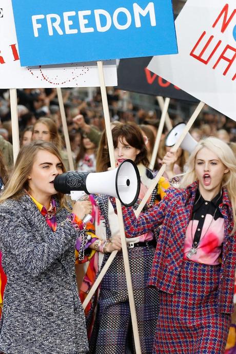 La protesta de Chanel, mensaje social o marketing? La protesta de Chanel, mensaje social o marketing?