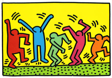 Keith Haring en Educación Infantil (I)