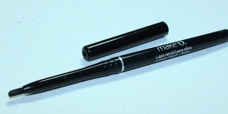 Maquillaje para Otoño 2014 Lápiz delineador negro a prueba de agua O boticario Color Negro