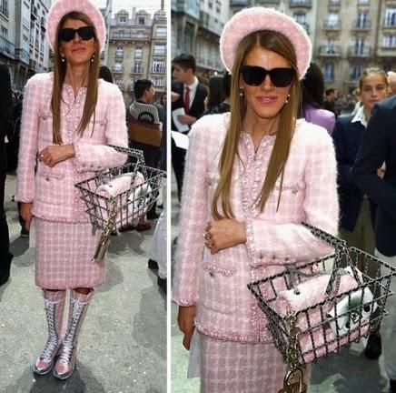 ¿Al supermercado o al desfile de Chanel? Mira a Anna Dello Russo