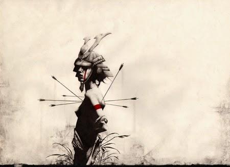 Las ilustraciones a tinta de Sail Uselessarm Las ilustraciones a tinta de Sail Uselessarm