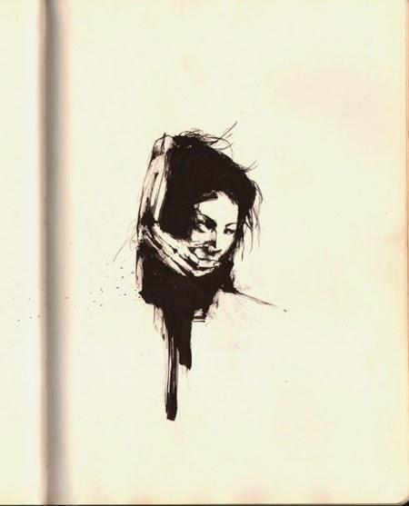 Las ilustraciones a tinta de Sail Uselessarm Las ilustraciones a tinta de Sail Uselessarm