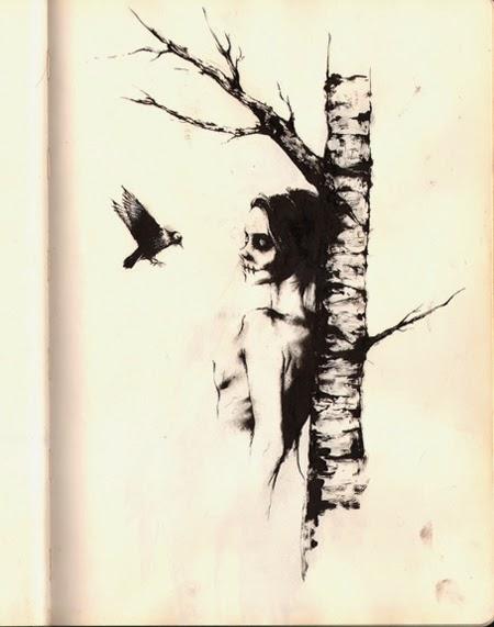 Las ilustraciones a tinta de Sail Uselessarm Las ilustraciones a tinta de Sail Uselessarm