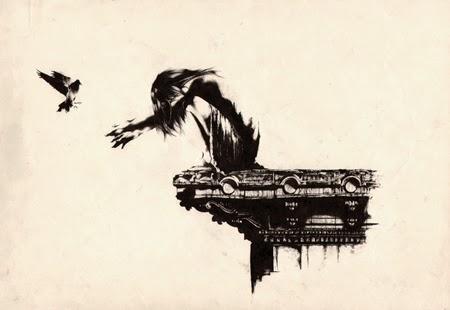 Las ilustraciones a tinta de Sail Uselessarm Las ilustraciones a tinta de Sail Uselessarm