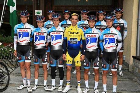 Vídeo de la concentración de Alberto Contador con sus equipos de la fundación Alberto Contador- Concentración Bormio Rhxdue