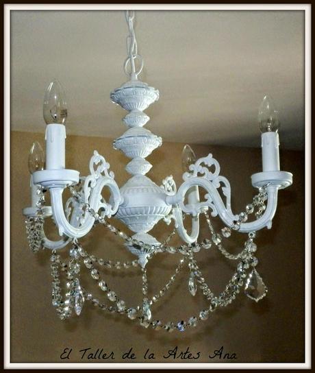 DIY Lámpara Chandelier DIY Lámpara Chandelier