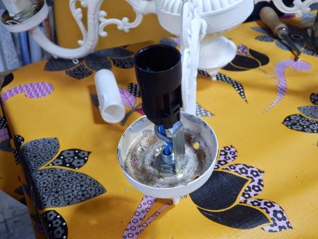 DIY Lámpara Chandelier DIY Lámpara Chandelier