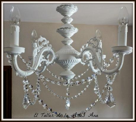 DIY Lámpara Chandelier DIY Lámpara Chandelier