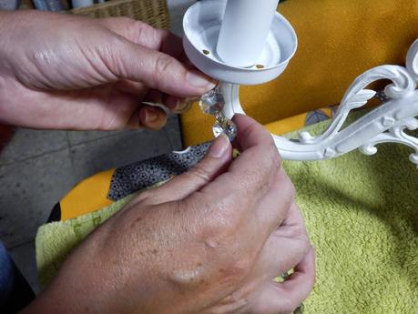 DIY Lámpara Chandelier DIY Lámpara Chandelier