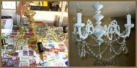 DIY Lámpara Chandelier DIY Lámpara Chandelier