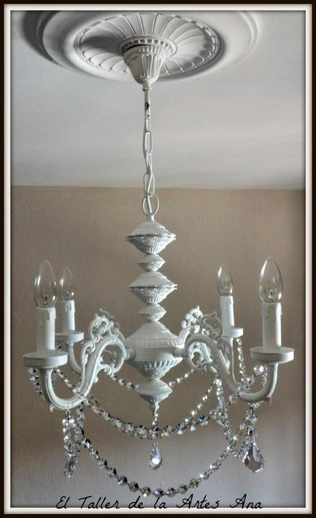 DIY Lámpara Chandelier DIY Lámpara Chandelier