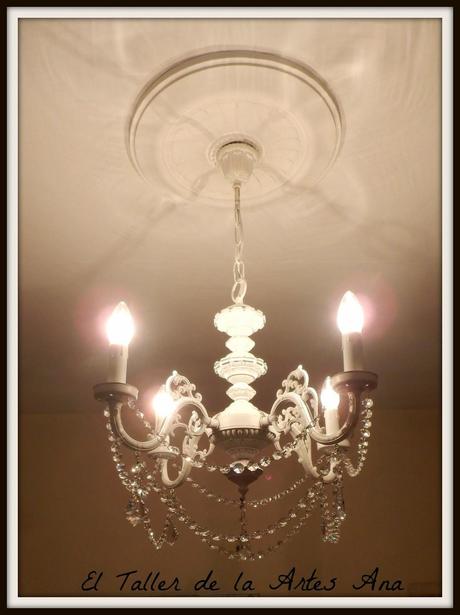 DIY Lámpara Chandelier DIY Lámpara Chandelier