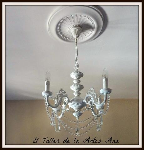 DIY Lámpara Chandelier DIY Lámpara Chandelier