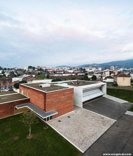 Estacion de Bomberos de Santo Tirso – Alvaro Siza STI-005-Fire Station in Santo Tirso-0