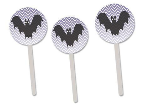 Toppers para cupcakes terroríficos Toppers para cupcakes halloween