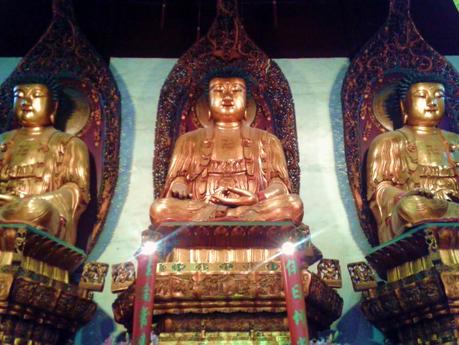 Budas. Templo de Jade Shanghai Budas. Templo de Jade Shanghai