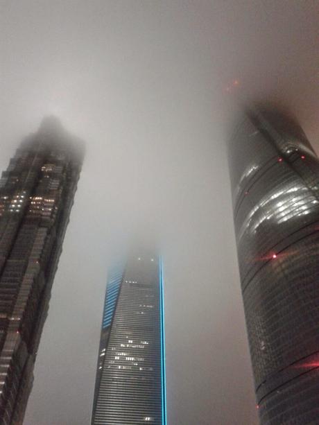 Torre Mao, Shanghai World Financial Center y Torre Central de Shanghai Torre Mao, Shanghai World Financial Center y Torre Central de Shanghai