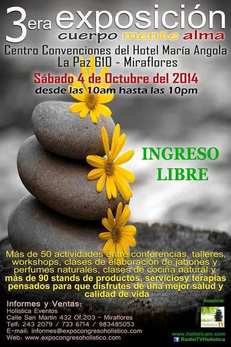 Expo cuerpo, mente y alma 2014 expo angelical flyer