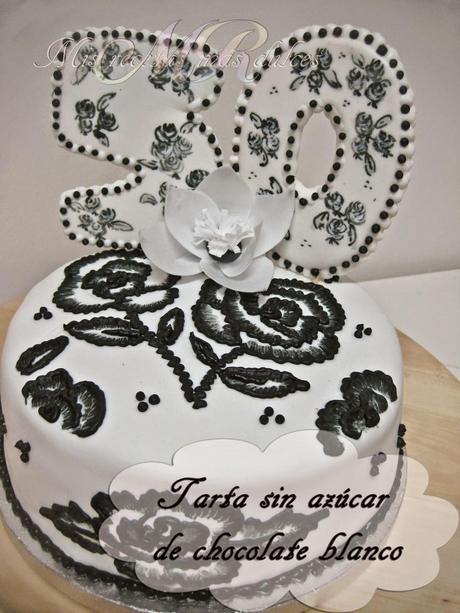 TARTA SIN AZÚCAR DE CHOCOLATE BLANCO TARTA SIN AZÚCAR DE CHOCOLATE BLANCO