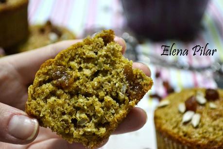 Muffins de fibra para el desayuno Muffins de fibra para el desayuno
