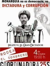 Ramón Walsh: Es la misma monarquía corrupta y heredera del franquismo” Ramón Walsh: Es la misma monarquía corrupta y heredera del franquismo”