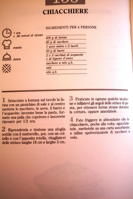 Chiacchiere Chiacchiere