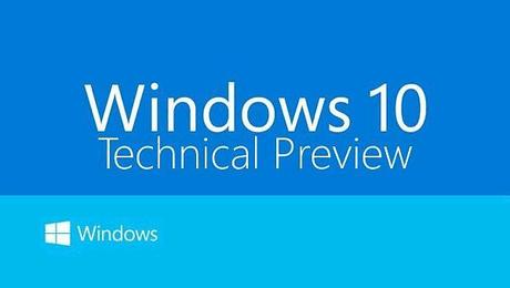 Windows 10 Technical Preview Logo