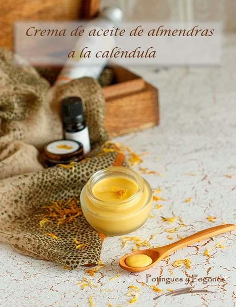 Crema reparadora de aceite de almendras a la caléndula Crema reparadora de aceite de almendras a la caléndula