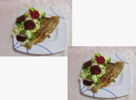 GALLOS A LA PLANCHA CON ENSALADA GALLOS A LA PLANCHA CON ENSALADA