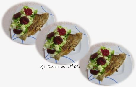 GALLOS A LA PLANCHA CON ENSALADA GALLOS A LA PLANCHA CON ENSALADA