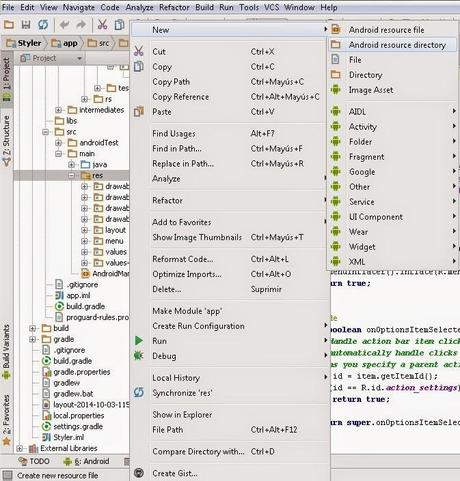 Android Resource Directory Android Resource Directory