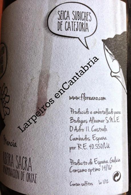 Vino Tinto Fusco Floreano 2012: Edición especial de Xurxo Vino Tinto Fusco Floreano 2012: Edición especial de Xurxo