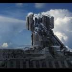 Diseños conceptuales para la sede de los Nova Corps en Guardianes de la Galaxia Diseño Conceptual GotG