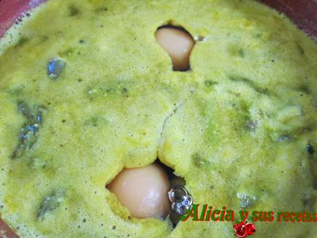 CAZUELA DE ESPÁRRAGOS Y HUEVOS CAZUELA DE ESPÁRRAGOS Y HUEVOS