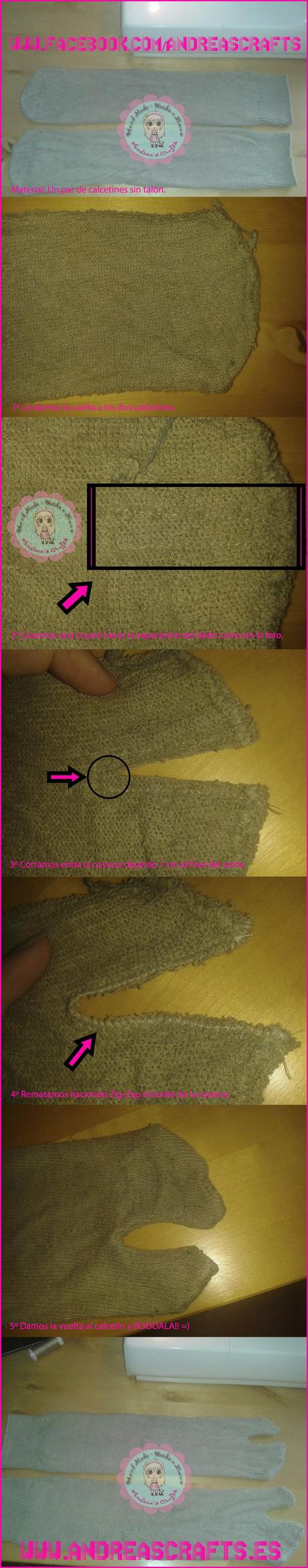 Crea en 5 pasos unos calcetines japoneses con dedo gordo. TUTORIAL CALCETINES CON DEDO GORDO
