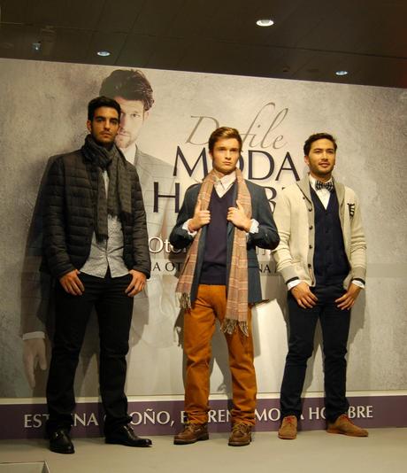 Primer desfile masculino en El Corte Inglés de Gijón