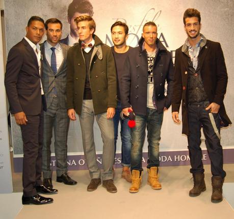 Primer desfile masculino en El Corte Inglés de Gijón