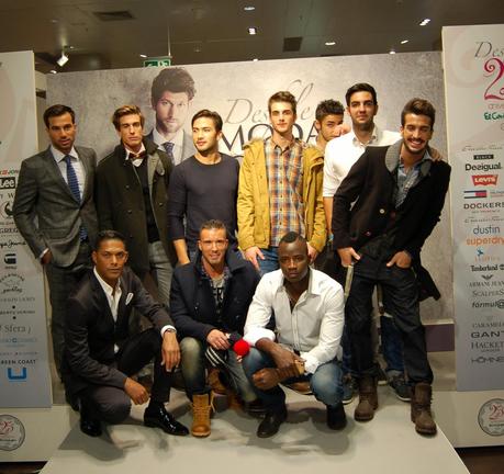 Primer desfile masculino en El Corte Inglés de Gijón