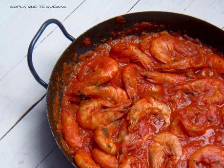 LANGOSTINOS AL ESTILO FRAILE LANGOSTINOS AL ESTILO FRAILE